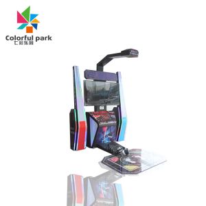 Single Dancing Revolution Coin Operated Arcade Machines Amusement