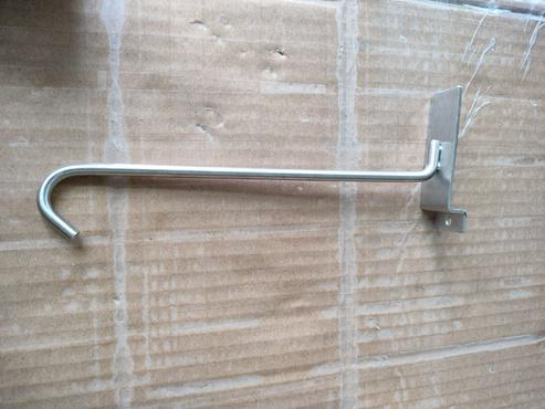 Chrome Hooks for slatwall or wire grid