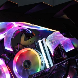 12Pin Dual 8Pin Glowing Cable Synchronized RGB Cable Cord Computer Case Sleeved