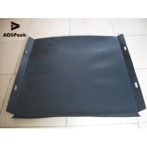 Black Plastic Transport 0.8mm 800kg Shipping Slip Sheets