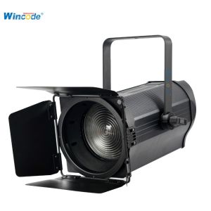 200W LED Fresnel Light 3200K-5600K DMX512 Studio Lighting