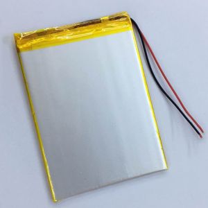 ODM Safe Rechargeable LiPo Battery 2450mAh 3.7V Lightweight 355878