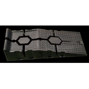 Black SUV Sturdy 2T Heavy Duty Plastic Car Ramps