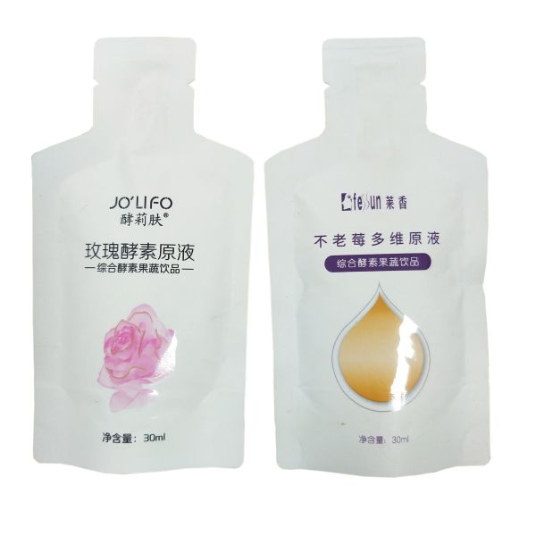 Buy Frozen Drinks Printed 500ml Spout Pouch Packaging Doypack Pouch With Spout at wholesale prices