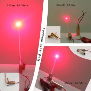 Adjustable Beam 650nm 5V 5mw Dot Laser Module