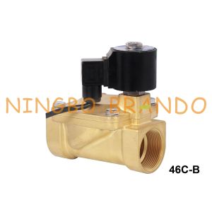 China 1.5'' IP68 Underwater Brass Solenoid Valve Fountain 24VDC 220VAC on sale
