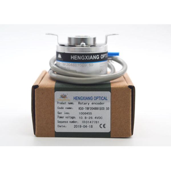 Buy Waterproof Dc Motor With Encoder / K50 1024 Ppr Incremental Encoder ABZ Phase at wholesale prices