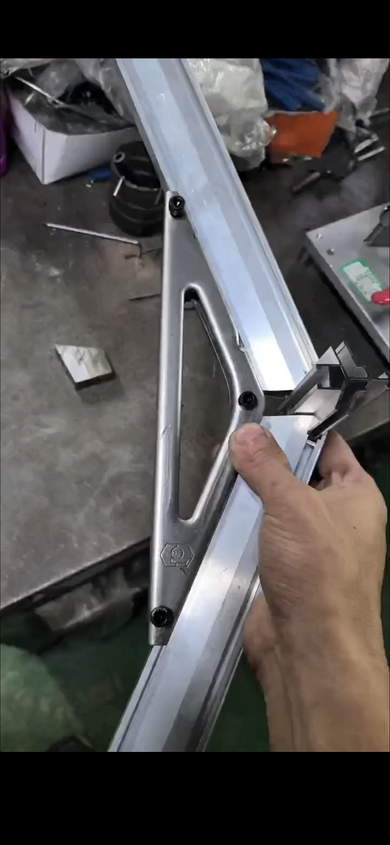 High Strength Industrial Aluminum Profile Components | Precision Machined |