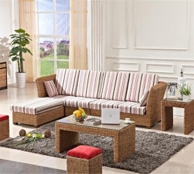 Buy Rattan + Seagrass Sofa Series 33 at wholesale prices