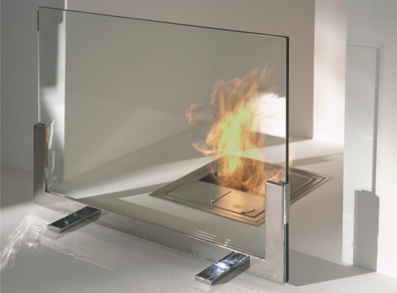Buy EN12150 Tempered Glass for Fireplace Glass Door at wholesale prices
