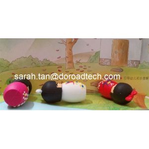Cute Doll Shape 3D Soft PVC USB Flash Disk, USB Flash Drives