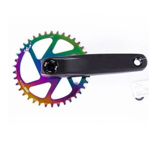 Aluminum Alloy Mountain Road Bicycle GXP Crank Rings Dazzle Colour