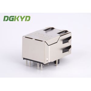 Single port tab up 8 Pin RJ45 Modular Jack Shielded with Y/G LED manufacturer