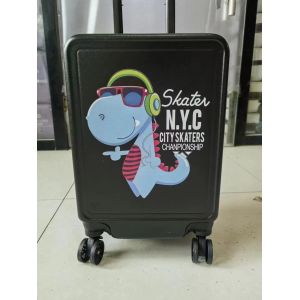 Zippered Unisex Childrens Hard Sided Luggage , Multifunctional Infant Travel