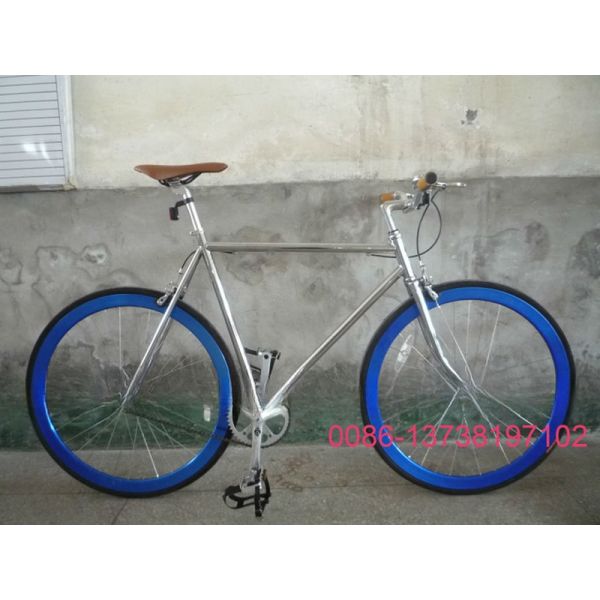 Aluminum 700C FIXED GEAR BICYCLE Glow in the Dark Lightweight and Durable