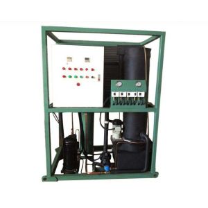 3T 380V Ice Tube Maker Machine , Commercial Ice Maker Machine