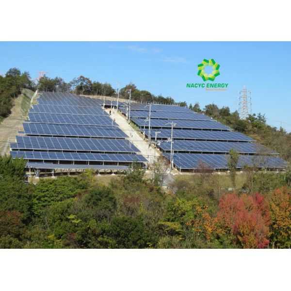 Universal Solar Panel Pole Mount Bracket Anodized Aluminum for Solar Power Plant