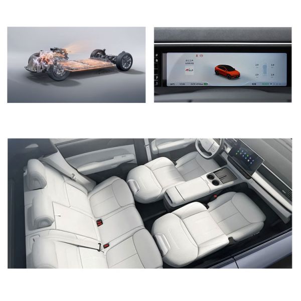 Xiaopeng G6 2023 Electric Car SUV 580KM 700KM 755KM Curb weight 1735kg Customized Energy