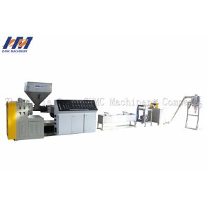 PVC Recycling Granules Plastic Profile Extrusion Line / Making Machine High
