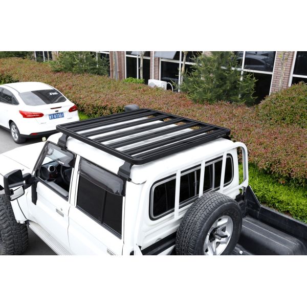 Easy Installation Black Powder Coating Roof Rack for TOYOTA LC 79 Direct Customization