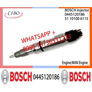 BOSCH 0445120186 51101006115 Neutral Fuel Injector Assembly 0445120186