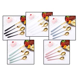Nordic Western Kitchen Household Items 304 Stainless Steel Cutlery