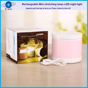 Mini stretching lamp / innovative rechargeable touch small night led lamp