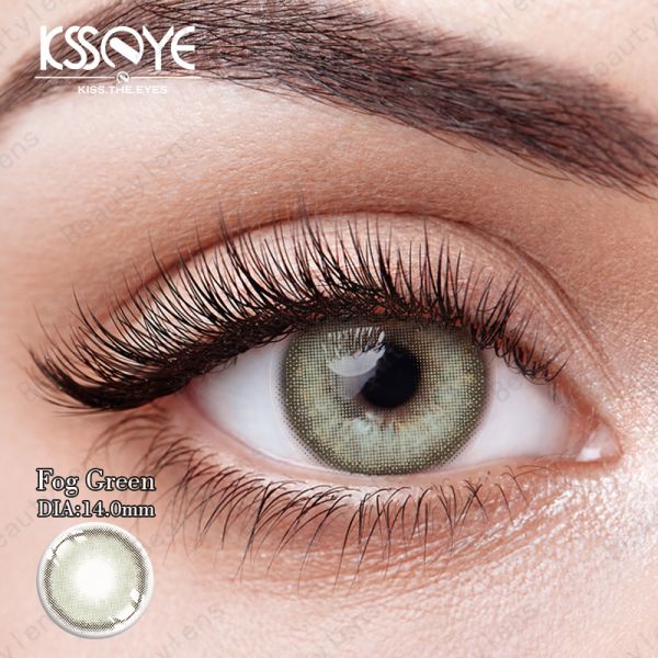 OEM Colored Prescription Contact Lens Freshlady Blue Color Contacts Lenses