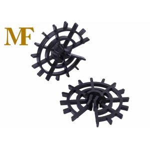 Quality Wheel Concrete Plastic Rebar Cage Spacers Position Reinforcement Cages ISO9001 for sale