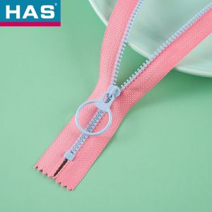 Open End Plastic Zippers Smooth Coloured Zippers Nickel Free