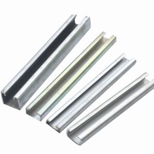 China Metal Framing 41mm Galvanized Metal Strut Channel For Electrical Mechanical Support Systems on sale