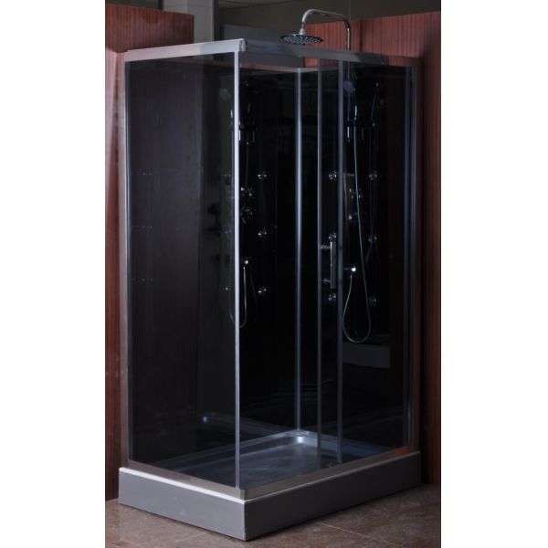 Modular Enclosed Rectangular Shower Cubicles , Rectangular Shower Stalls