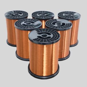 Polyester Imide Enameled Copper Wire Insulated EIW/180 Round Wire
