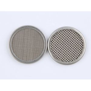 316 Stainless Steel Wire Mesh Filter Disc 1-635 Mesh For Plastic Extruder