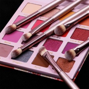 13pcs Rose Gold Eye Makeup Brush Set