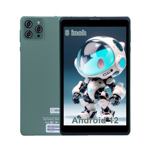 C idea Portable 8 Inch Android Tablet PC With Android 12 Quad Core CPU 8GB RAM