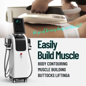 Quality EMS Muscle Stimulator Slimming Machine 4 Handles Sculpting Machine for sale