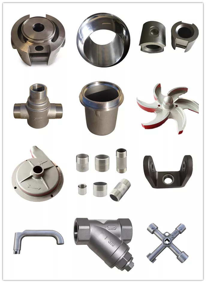 Stainless Steel 304 Investment Casting Silicon Sol Precision Casting Control Valve Parts