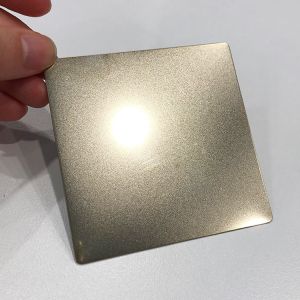 Anti - Fingerprint Titanium Stainless Steel Sheet 304 Color Metal Plate