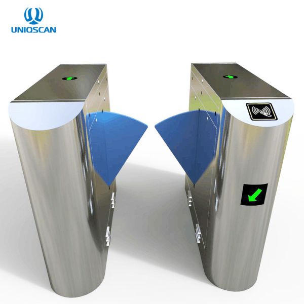 0.2s Flap Barrier Gate Turnstile Security Gates Pedestrian 304 Stainless Steel