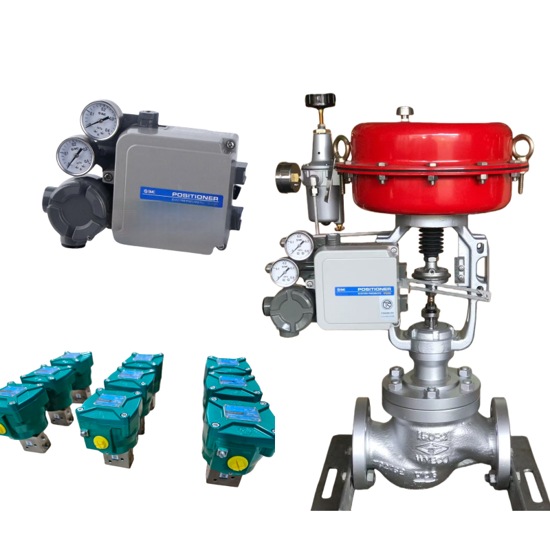 SMC Electro-Pneumatic Valve Positioner IP8000 IP8100 Smart Positioner