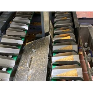 Semi - Automatic Ice Cream Wafer Cone Making Machine With Various Shapes