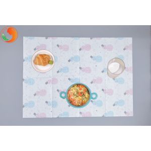 China Food Grade Disposable Sticky Placemats OEM Foldable With Fun Designs on sale