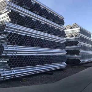 ASTM A513-2007 Galvanized Round Pipe For Construction