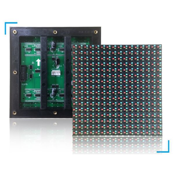 Advertising Outdoor Full Color Led Display DIP P10 3 In 1 Brightness 6000cd/m2