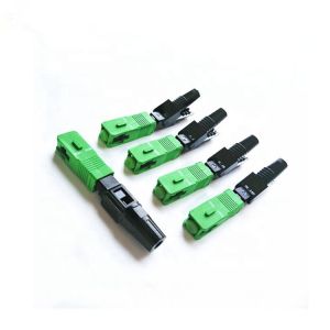 Field Assembly Sc Apc Ftth Fiber Optic Fast Connector