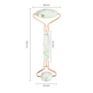 White Turquoise Jade Facial Roller
