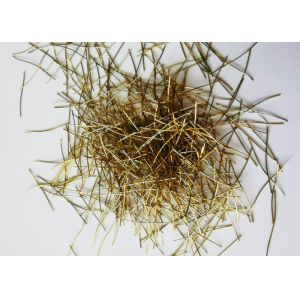 China Railway Copper Coated Metal Fiber Reinforced Concrete 0.22mm on sale