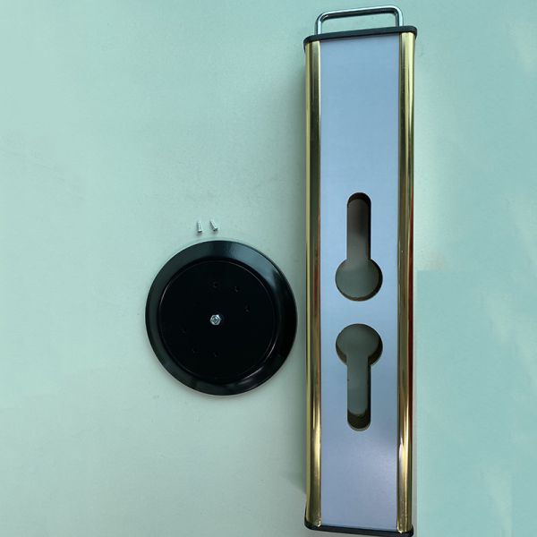 Glass Door Aluminum Alloy Wood Door Type Intelligent Fingerprint Password Display Stand