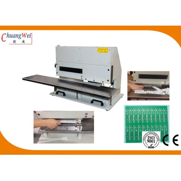 Buy Fr2v White V Cut PCB Separator Safety 2.5mm Thickness With Two Linear Blades at wholesale prices